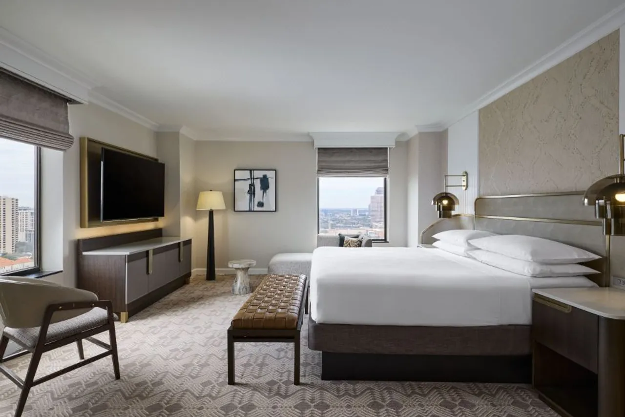 JW Marriott Houston by The Galleria — ภาพห้องพักและบรรยากาศ
