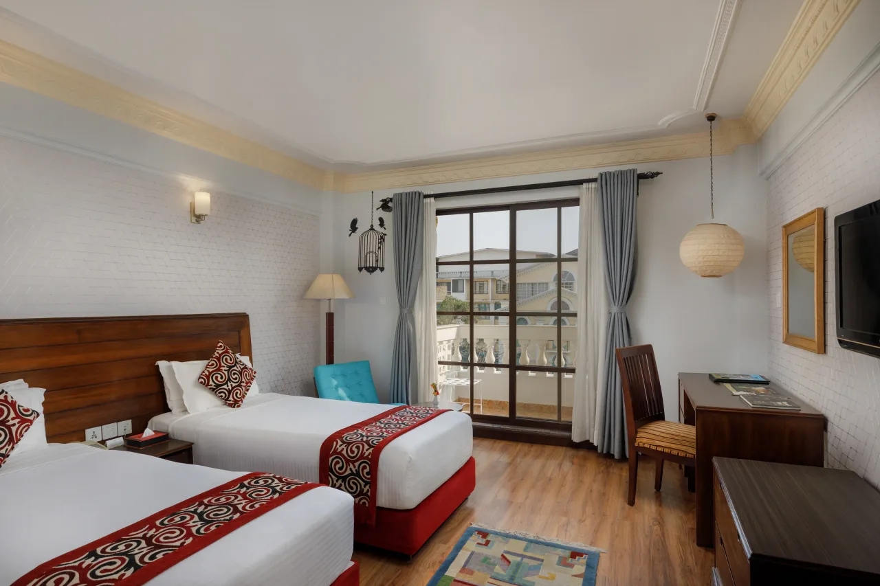 Kathmandu Guest House — rooms and atmosphere