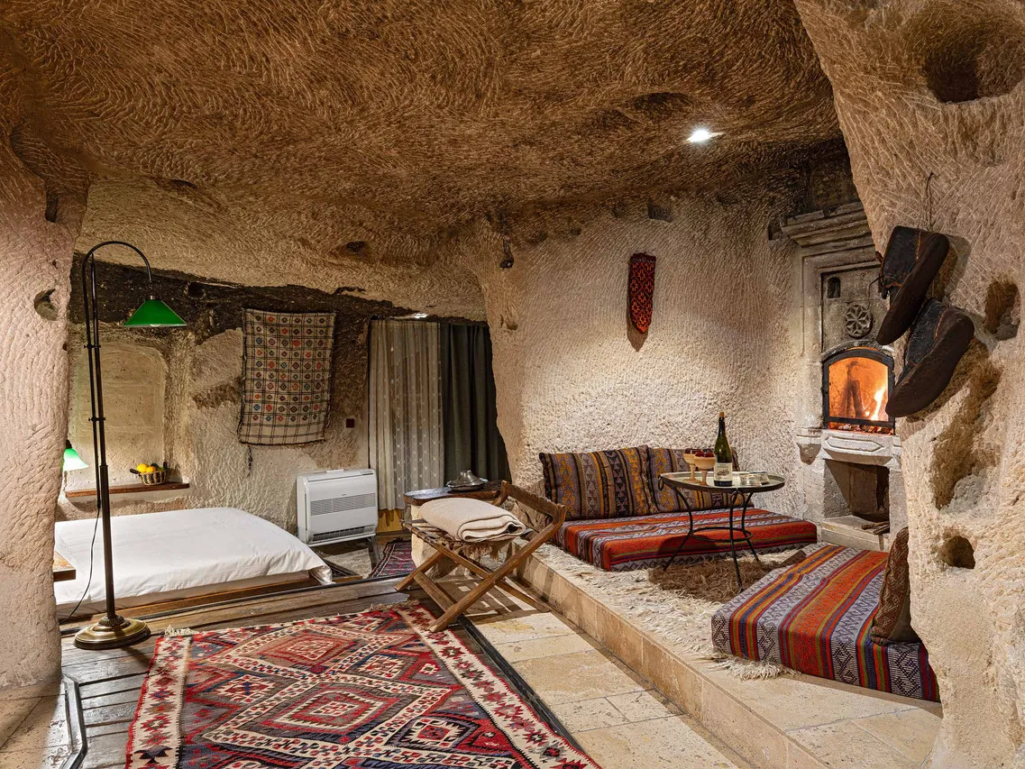 Kelebek Special Cave Hotel & Spa — rooms and atmosphere