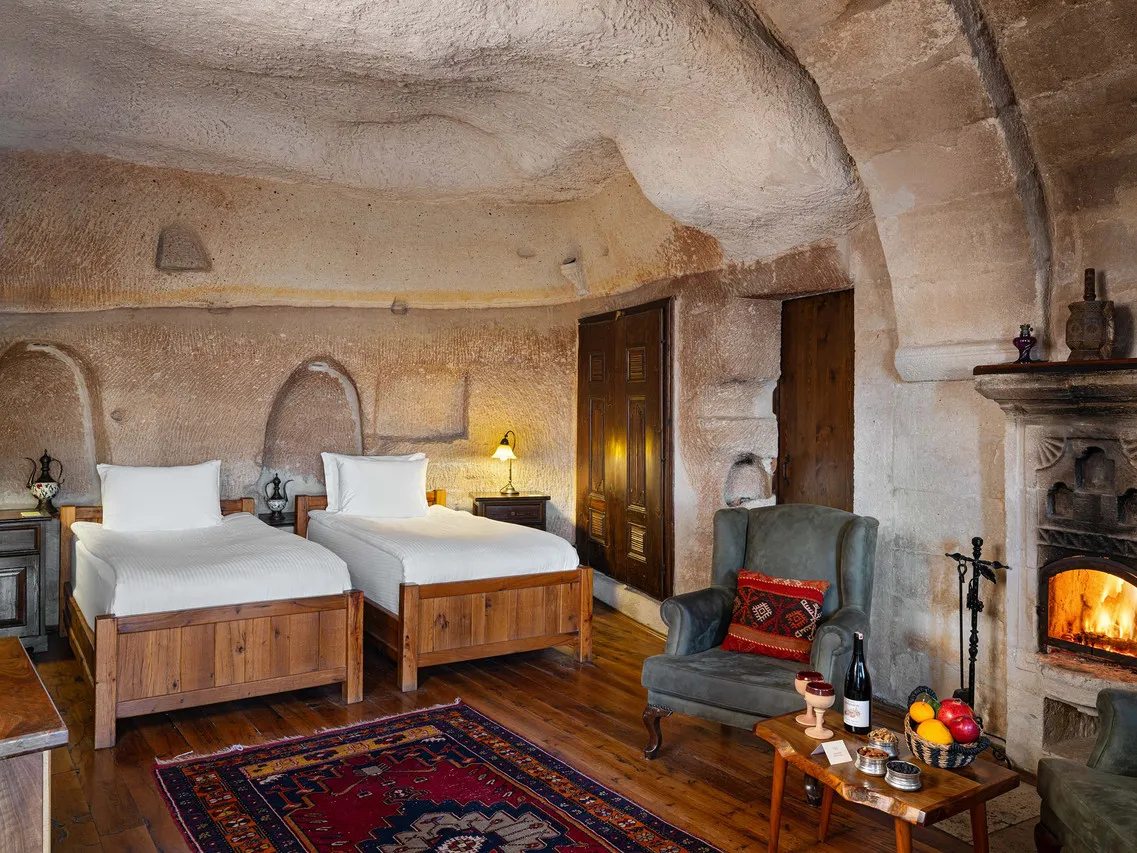Kelebek Special Cave Hotel & Spa — rooms and atmosphere