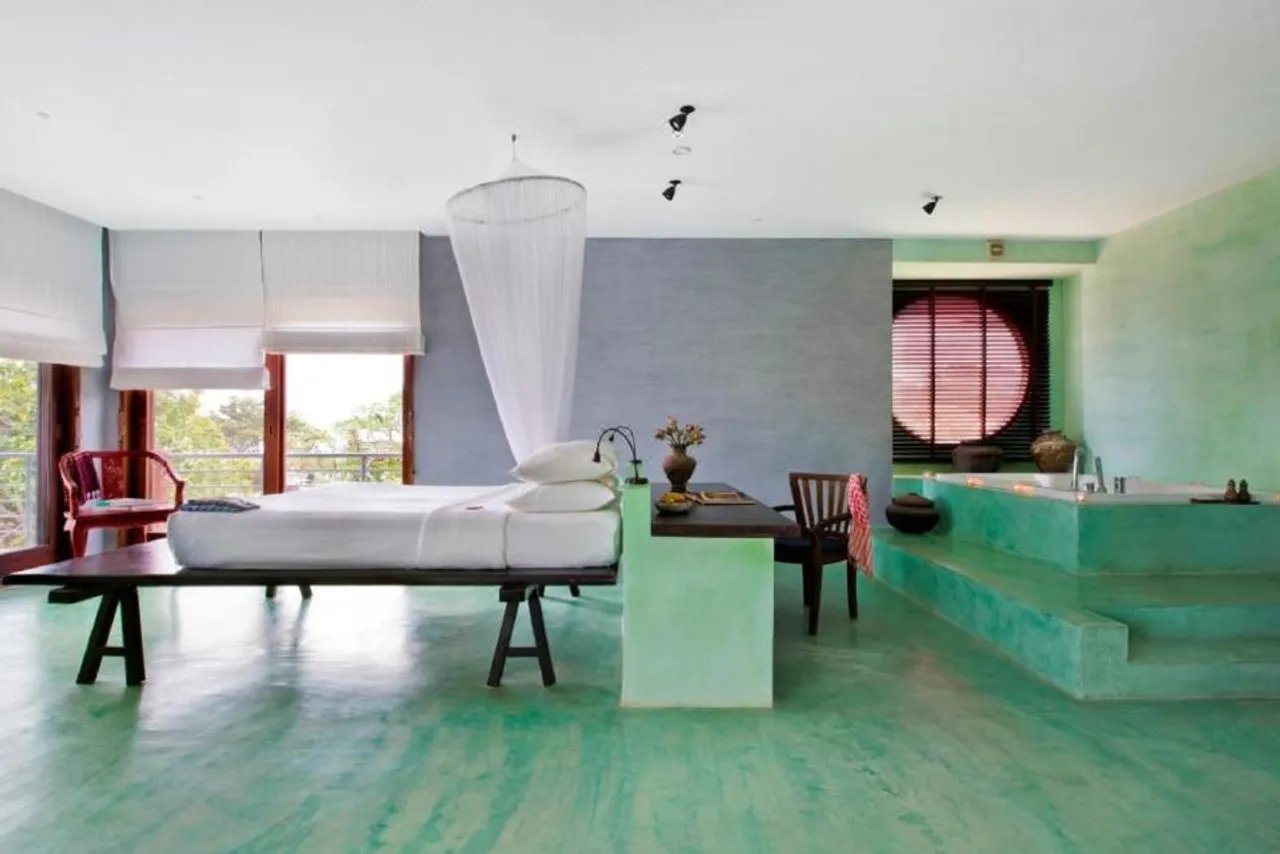 Knai Bang Chatt Resort — rooms and atmosphere