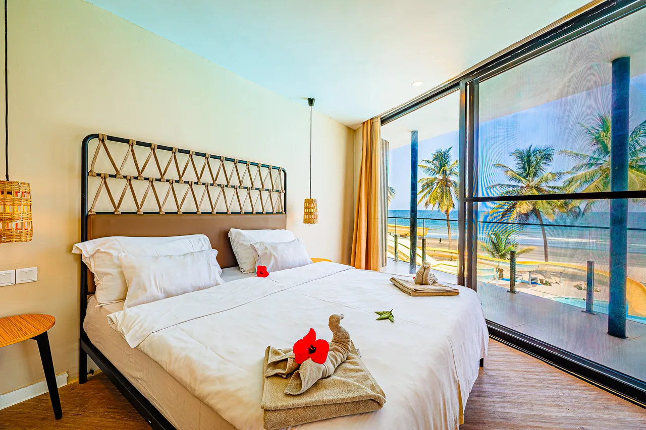 Kombo Beach Resort — ภาพห้องพักและบรรยากาศ