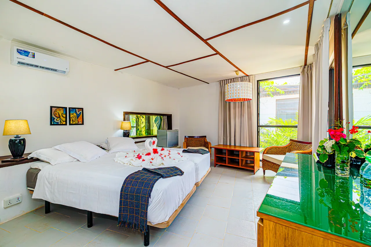 Kombo Beach Resort — ภาพห้องพักและบรรยากาศ