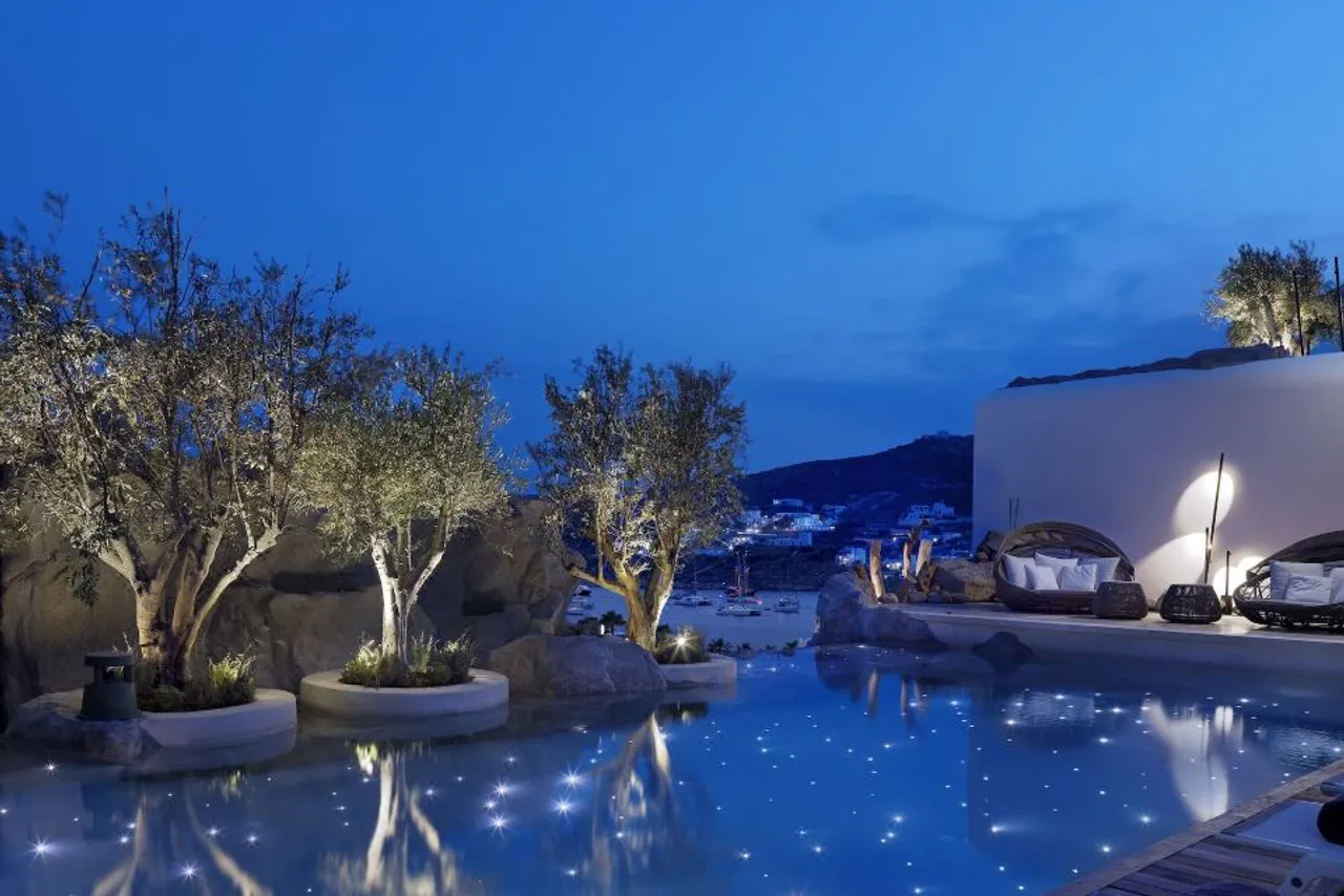 Kove Mykonos (formerly Kensho Ornos), a Myconian Collection Hotel — rooms and atmosphere