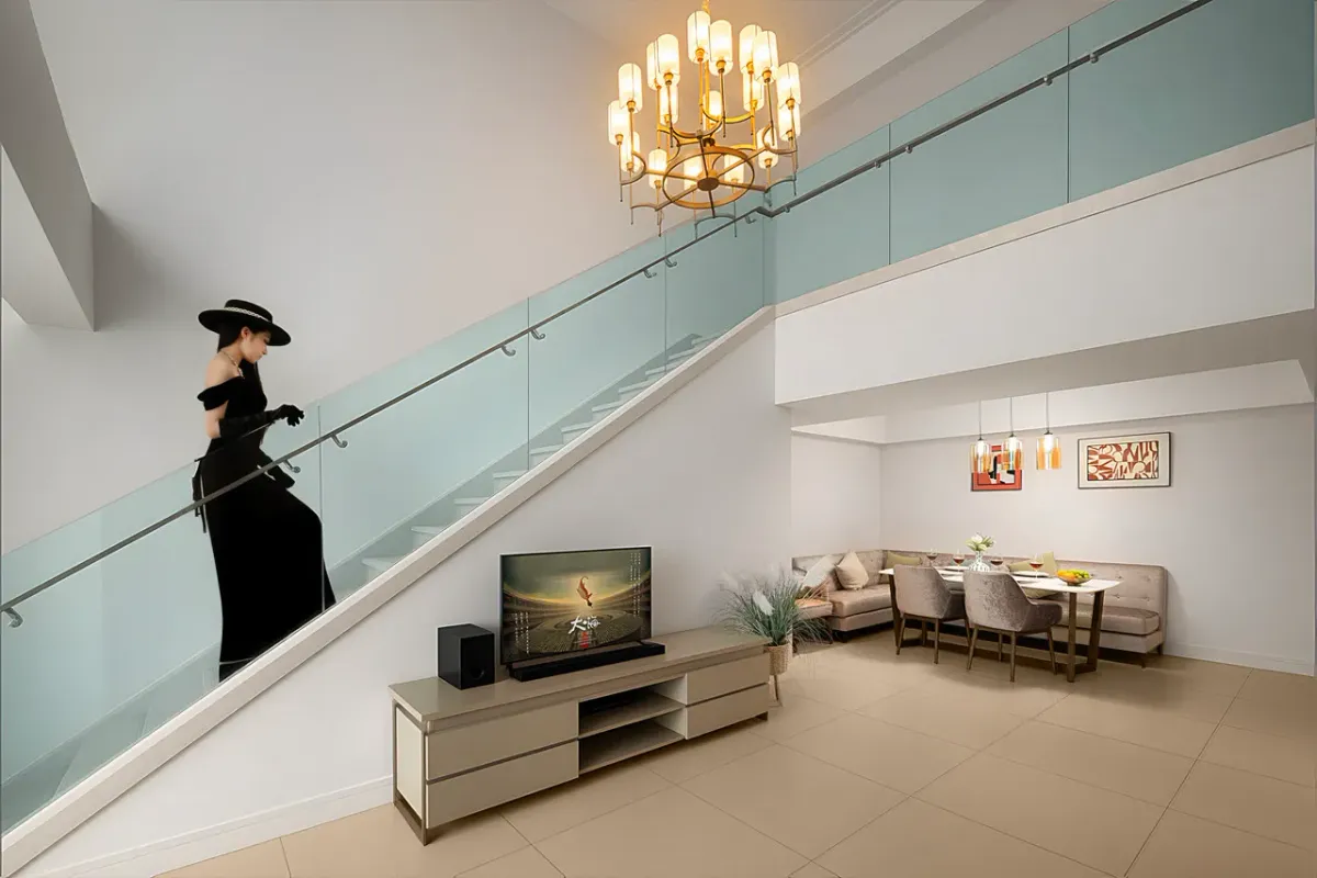 Tianfu Square Serviced Suites by Lanson Place — rooms and atmosphere