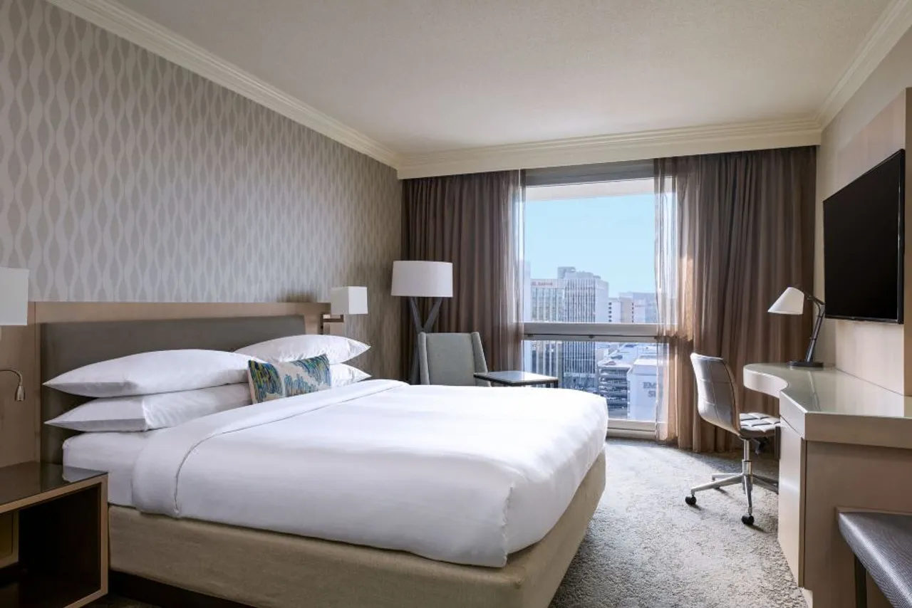 Los Angeles Airport Marriott — ภาพห้องพักและบรรยากาศ