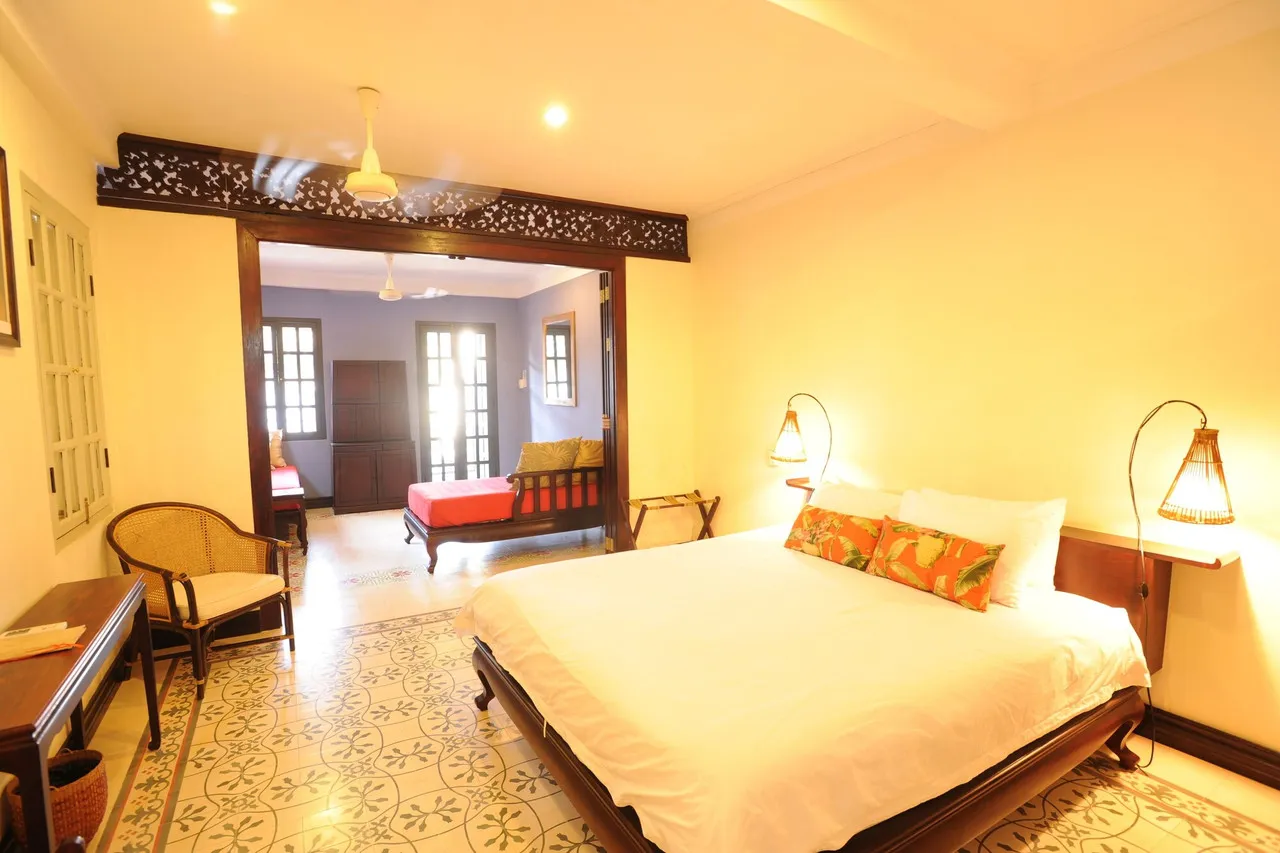 Lotus Villa Hotel — rooms and atmosphere