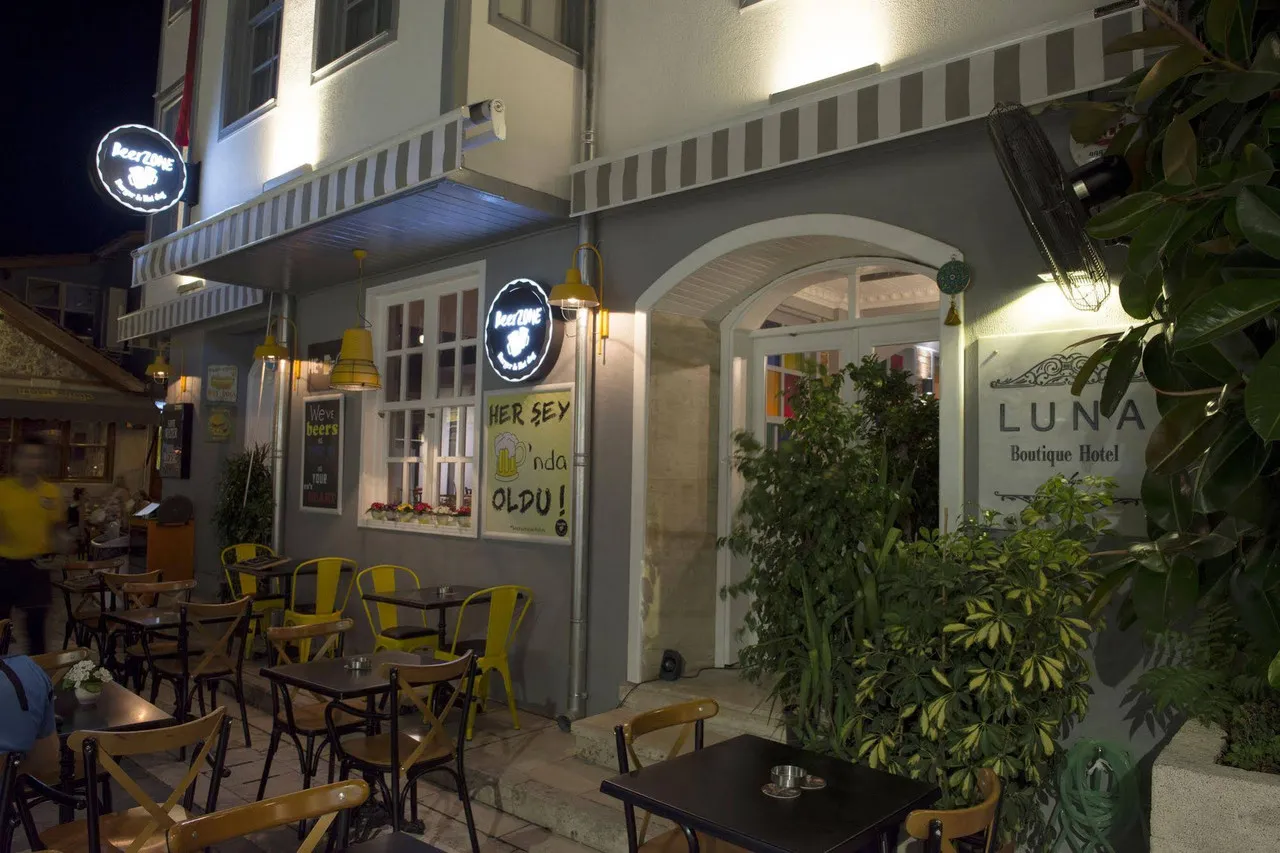 Luna Hotel Kaleiçi — rooms and atmosphere