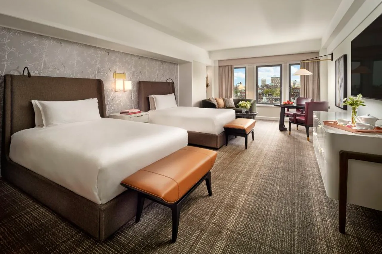 Mandarin Oriental, Boston — rooms and atmosphere