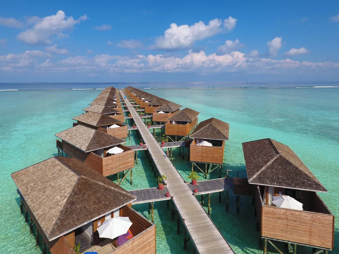 Meeru Island Resort & Spa — ภาพห้องพักและบรรยากาศ