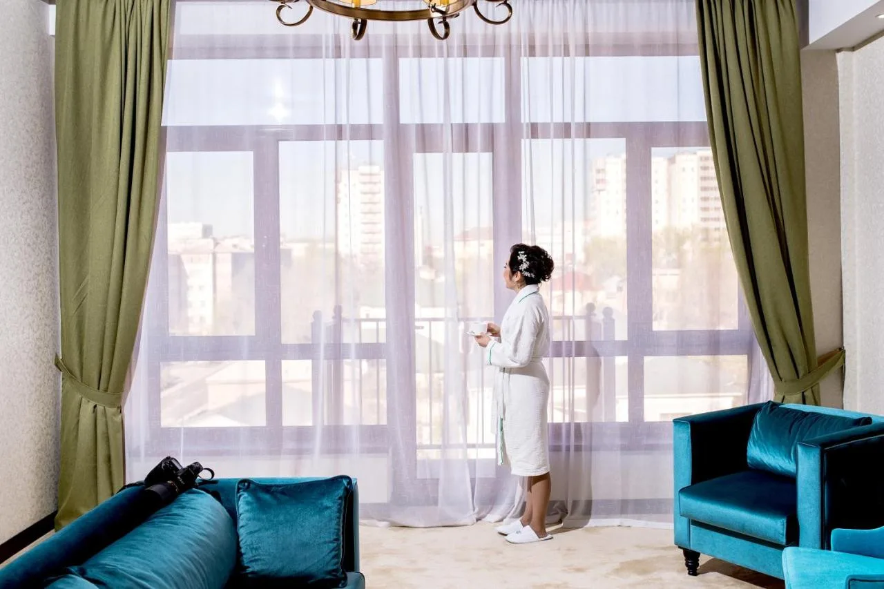 Megapolis Hotel Shymkent — ภาพห้องพักและบรรยากาศ