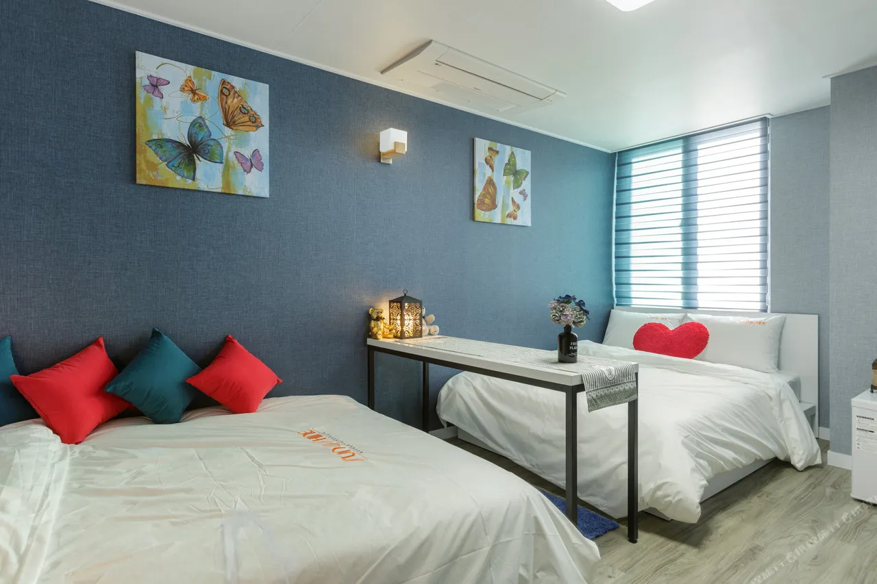 Myeongdong Sunshine Guest House — ภาพห้องพักและบรรยากาศ