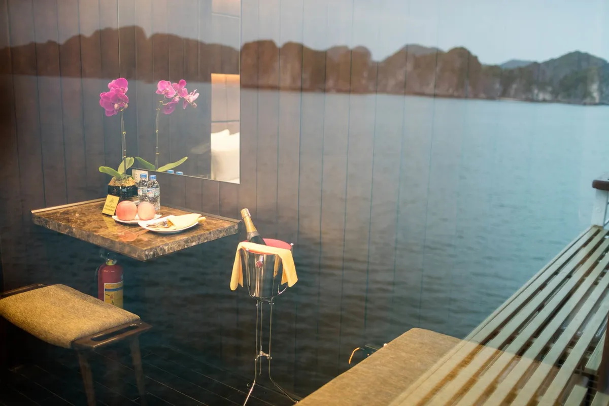 Orchid Ha Long Cruise — rooms and atmosphere