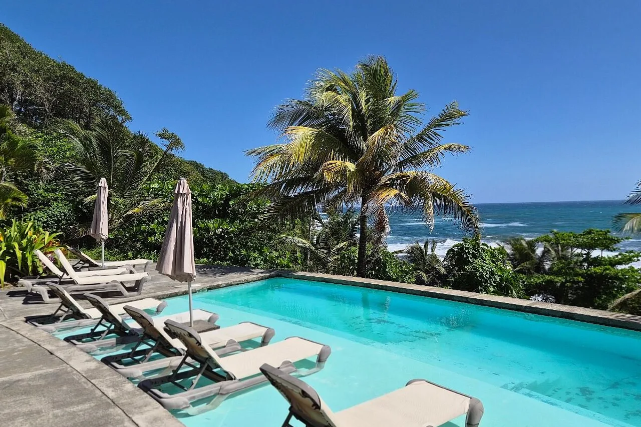 Pagua Bay House Oceanfront Cabanas — ภาพห้องพักและบรรยากาศ