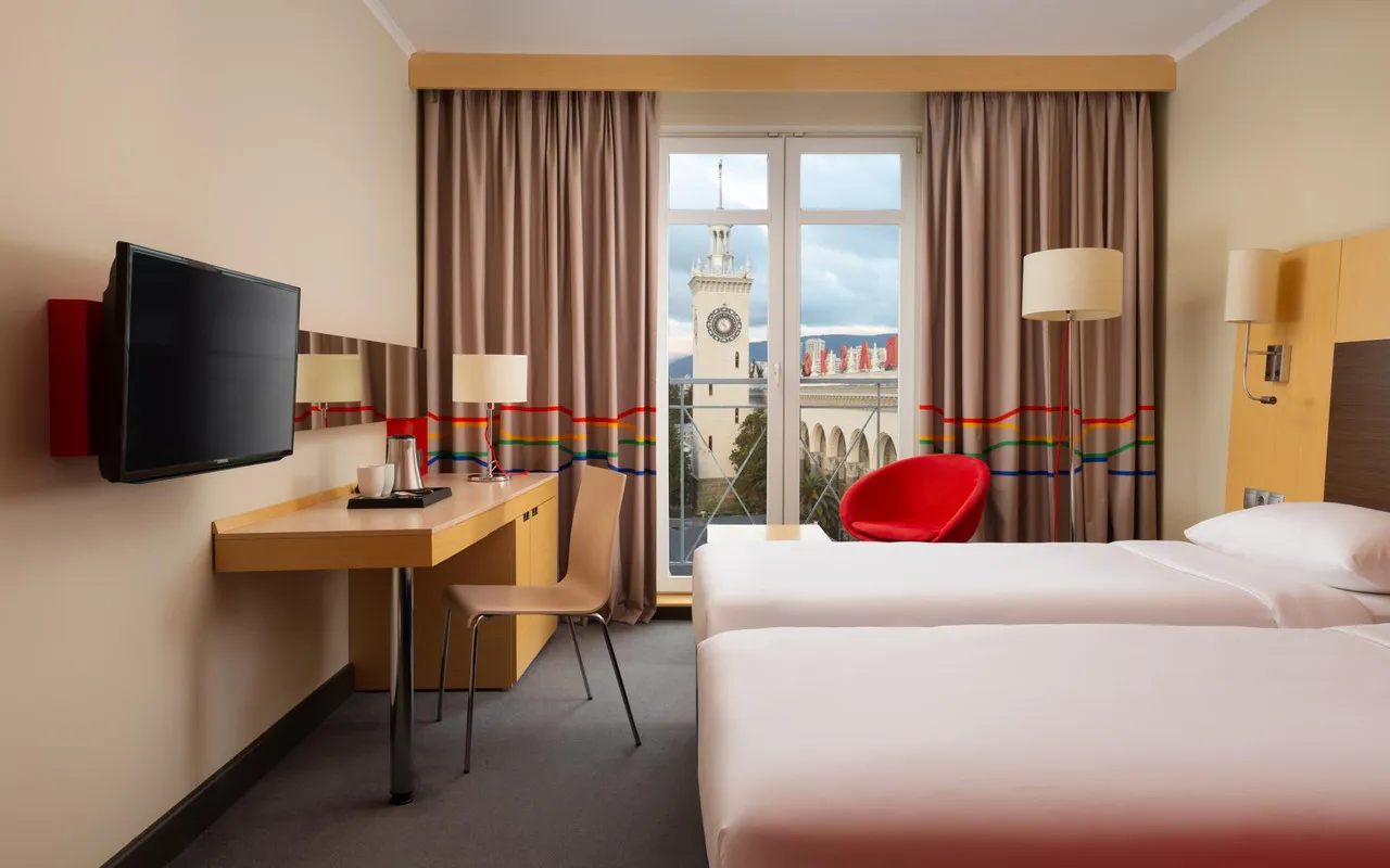 Park Inn by Radisson Sochi City Centre — rooms and atmosphere