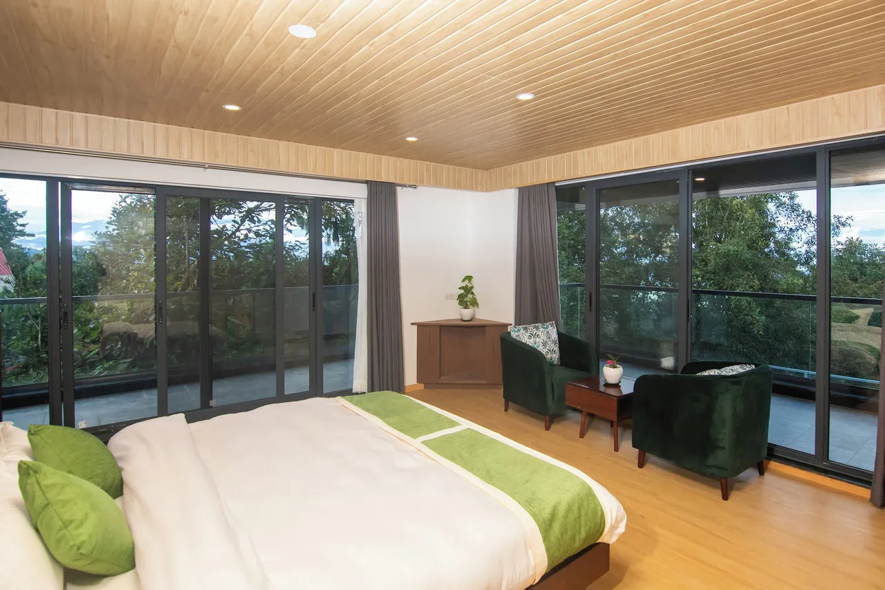 Peaceful Cottage & Cafe du Mont — ภาพห้องพักและบรรยากาศ