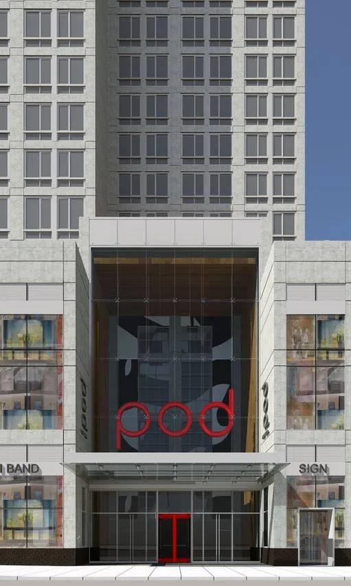 Pod Times Square — rooms and atmosphere