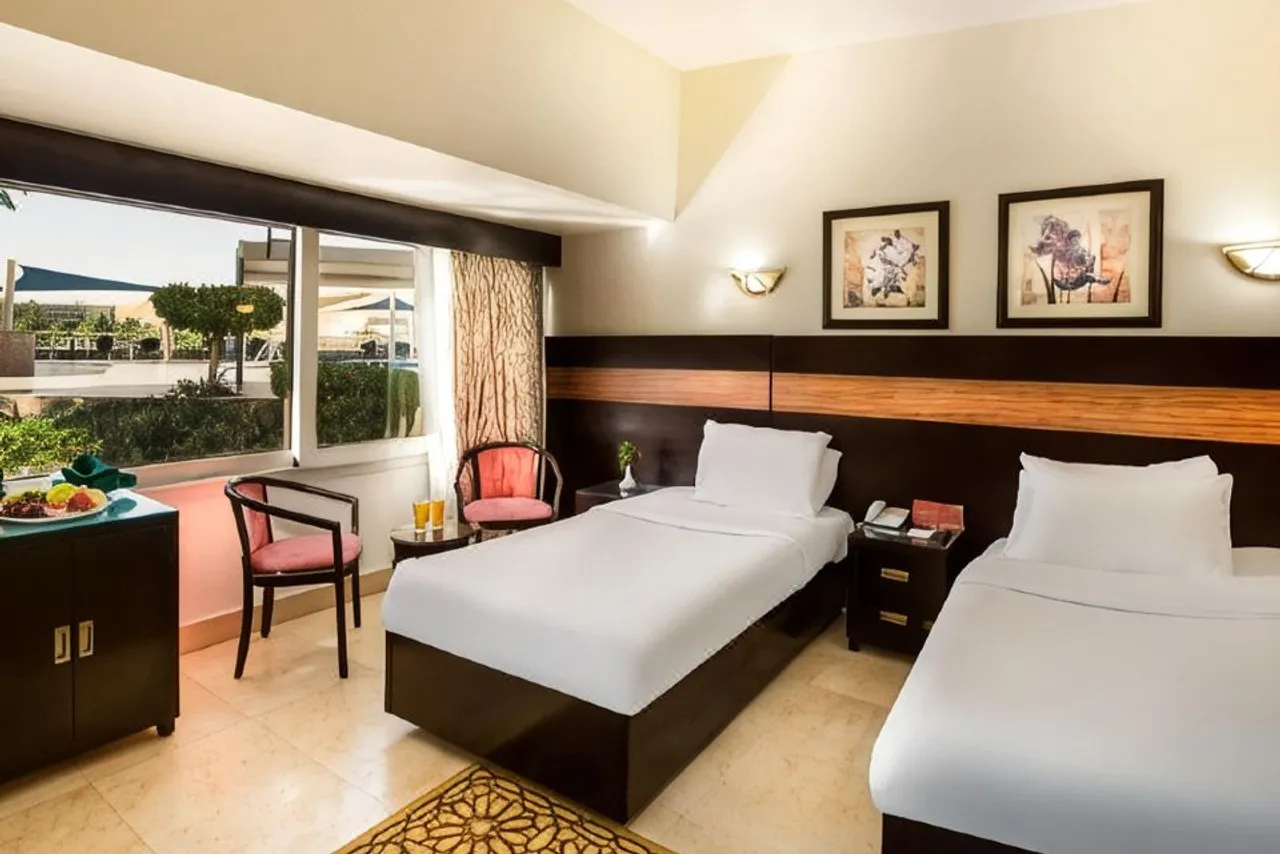 Pyramisa Isis Corniche Aswan Resort — rooms and atmosphere