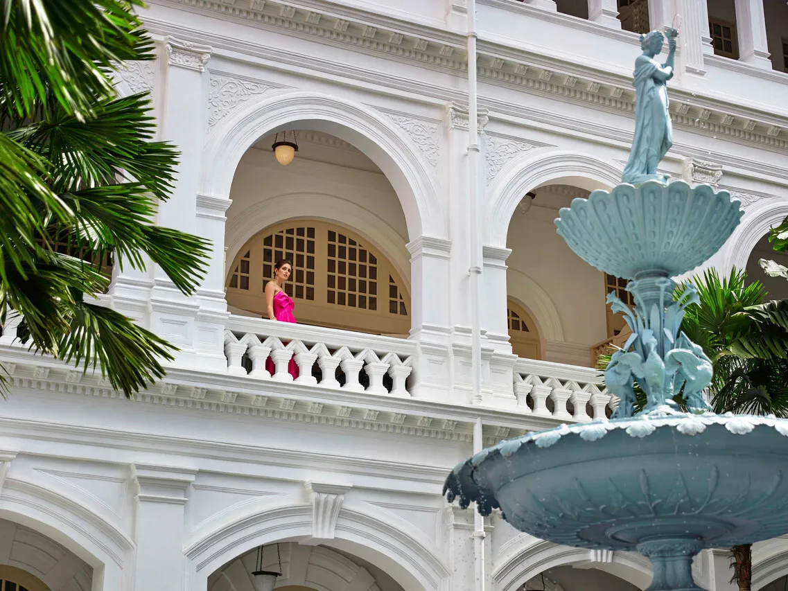 Raffles Hotel Singapore — rooms and atmosphere