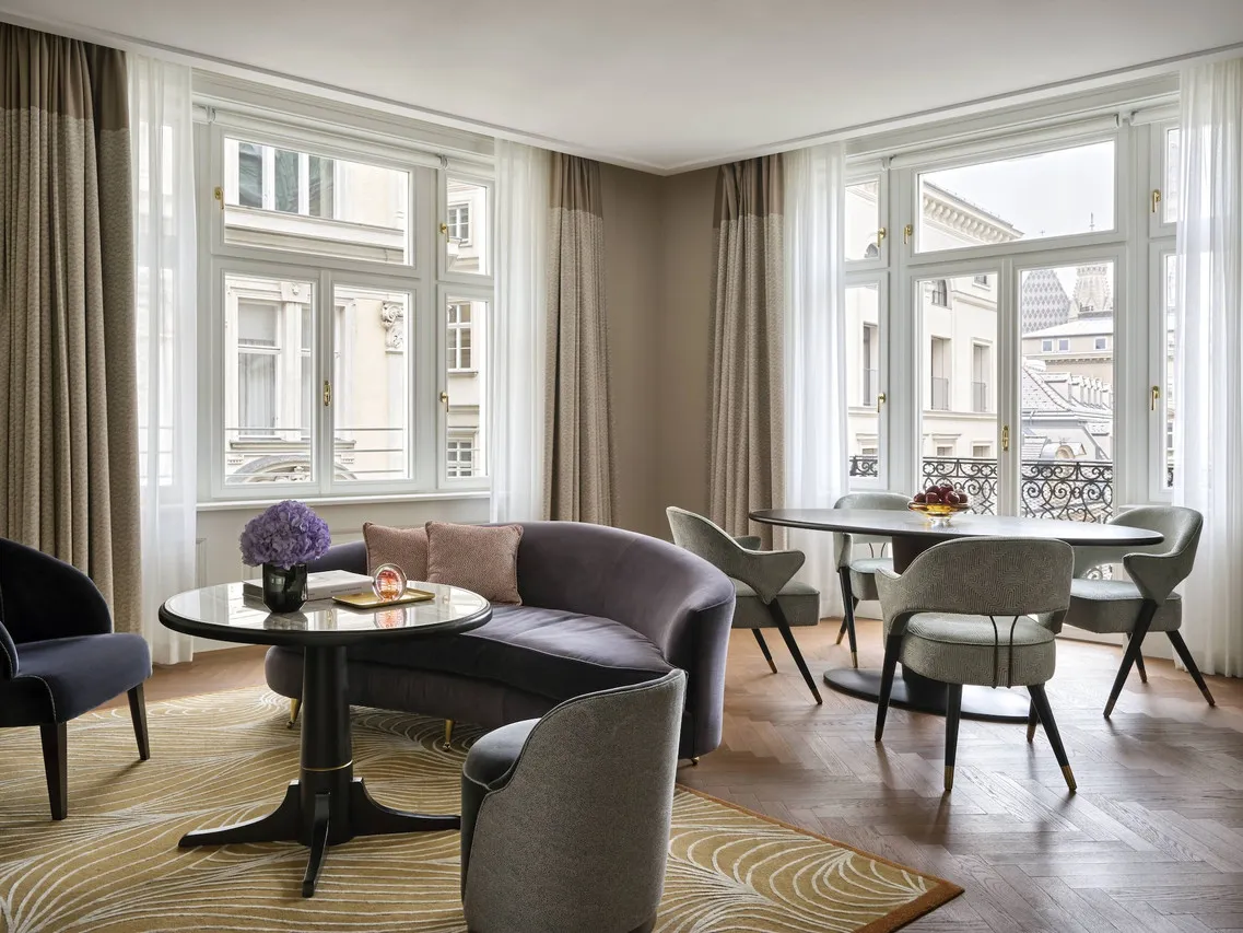 Rosewood Vienna — rooms and atmosphere