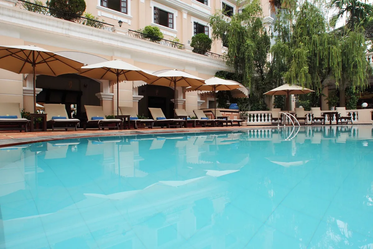 Saigon Morin Hotel — rooms and atmosphere