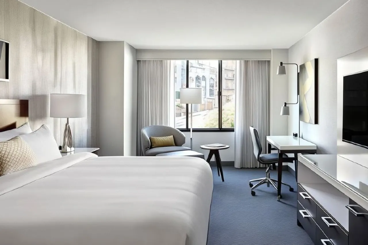 San Francisco Marriott Fisherman's Wharf — ภาพห้องพักและบรรยากาศ