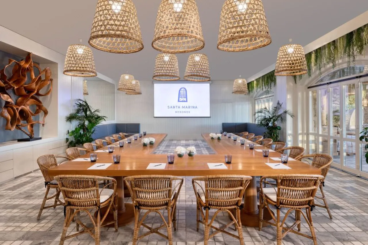 Santa Marina, a Luxury Collection Resort, Mykonos — rooms and atmosphere
