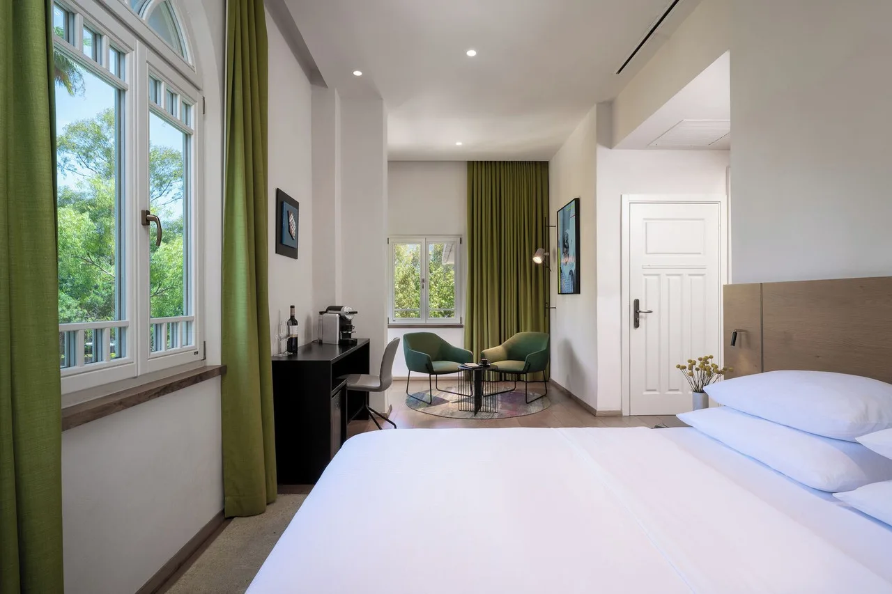 Schumacher Hotel Haifa — ภาพห้องพักและบรรยากาศ
