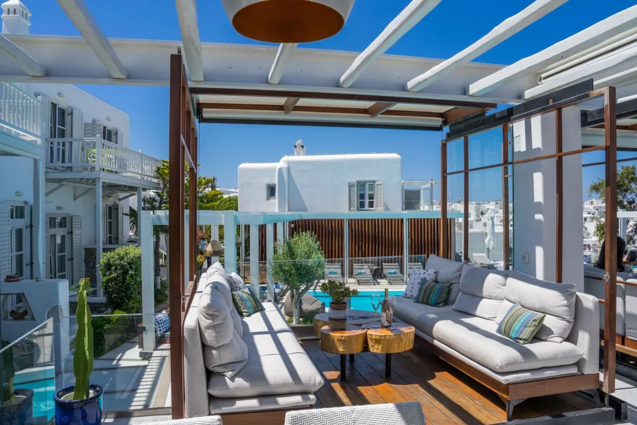 Semeli Hotel Mykonos — rooms and atmosphere