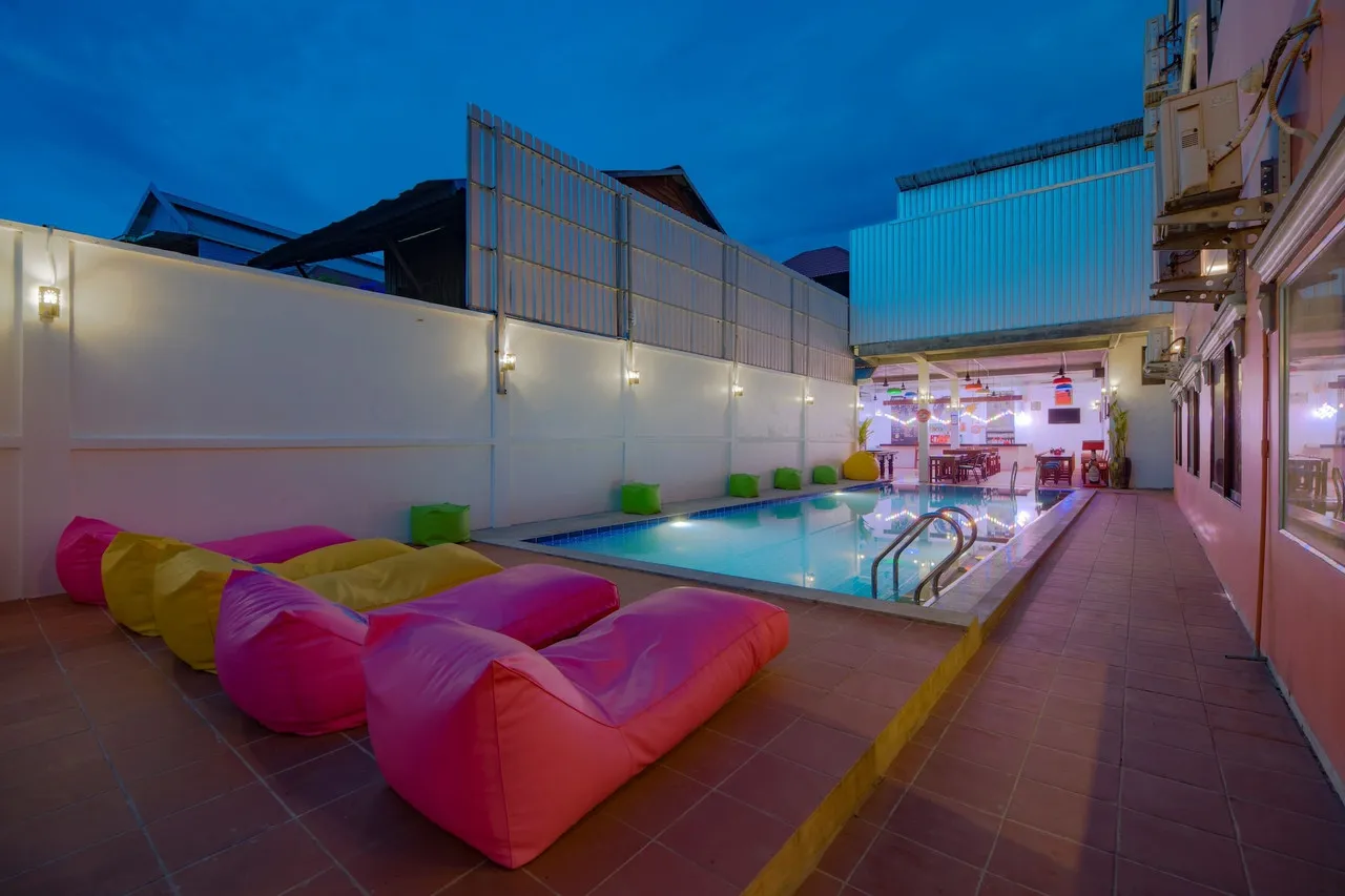 The Siem Reap Chilled Backpacker — rooms and atmosphere
