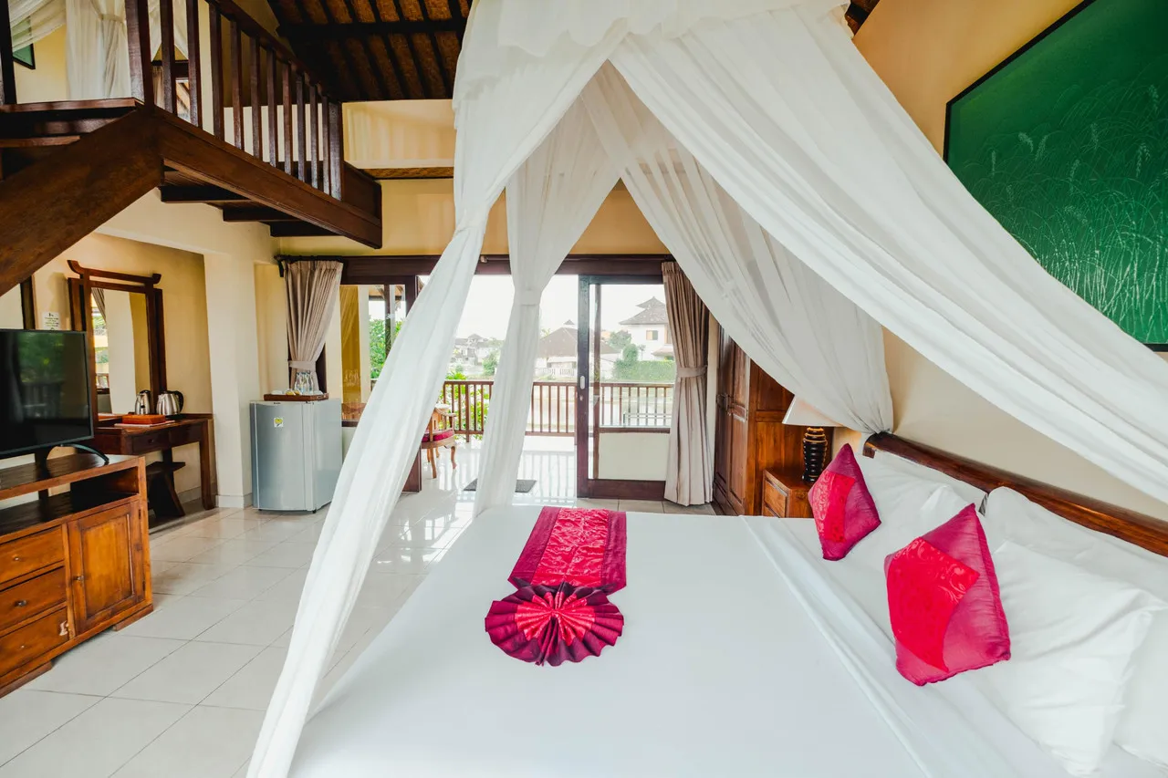 Sri Aksata Ubud Resort — rooms and atmosphere