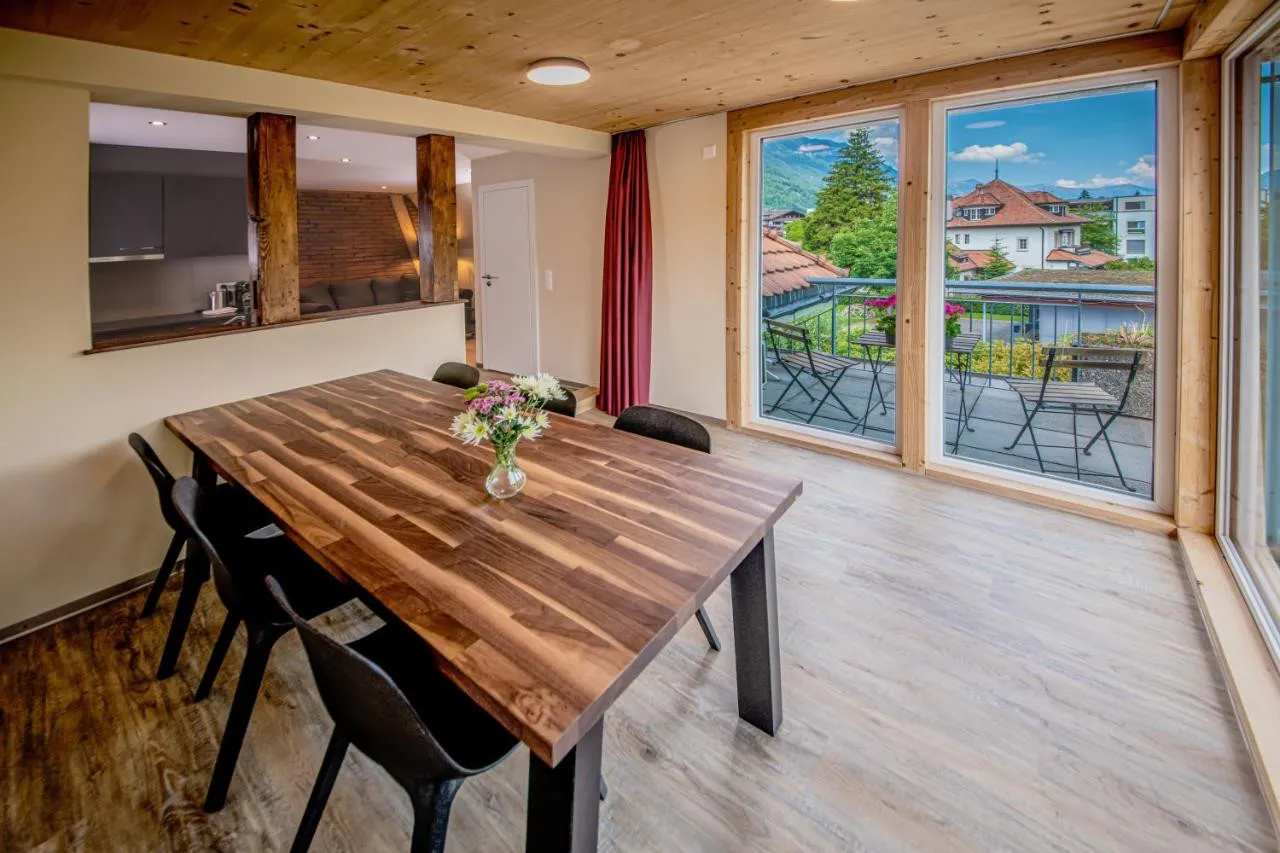 Swiss Inn & Apartments Interlaken — rooms and atmosphere