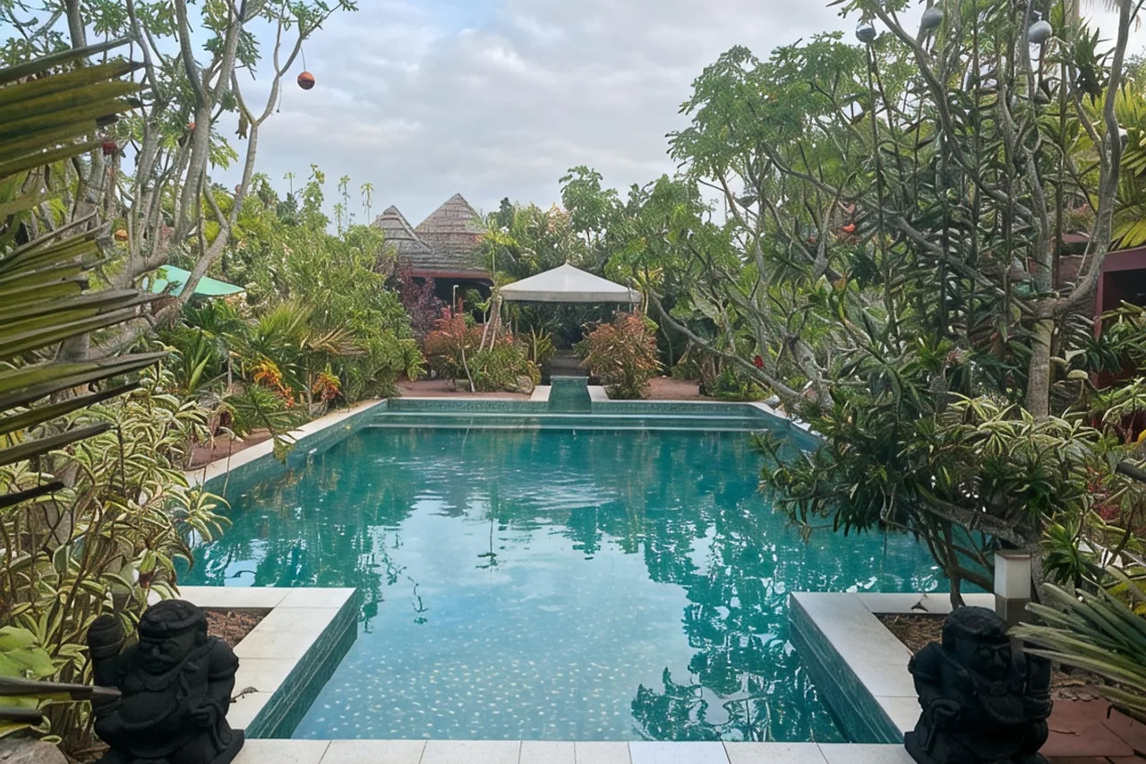 Taman Indah Resort — ภาพห้องพักและบรรยากาศ