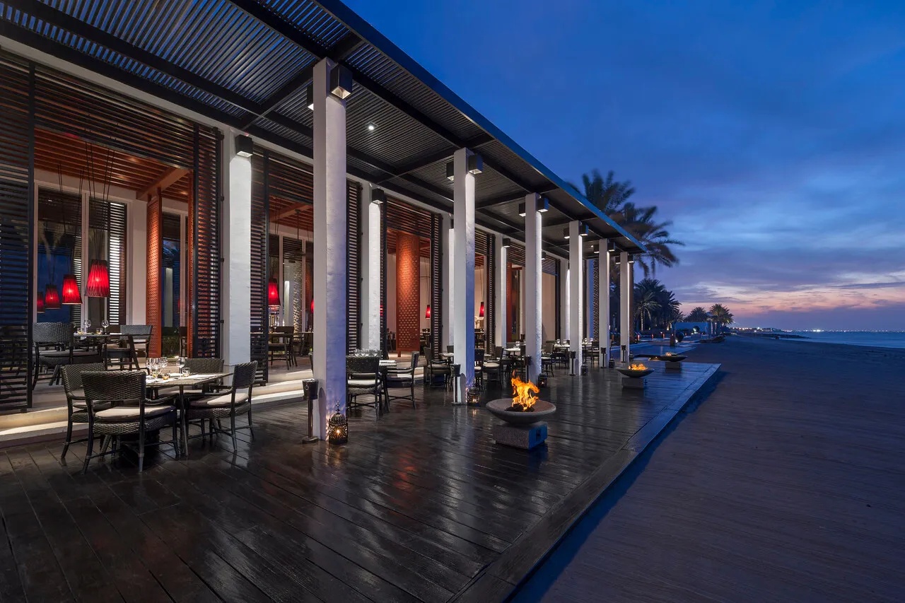 The Chedi Muscat — rooms and atmosphere