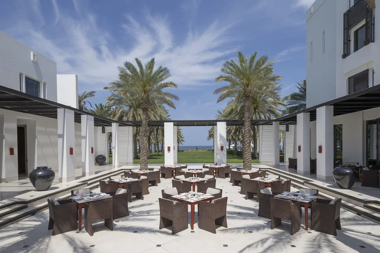The Chedi Muscat — rooms and atmosphere