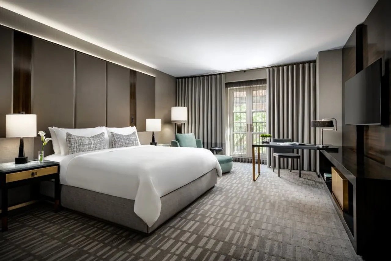 The Hazelton Hotel — rooms and atmosphere