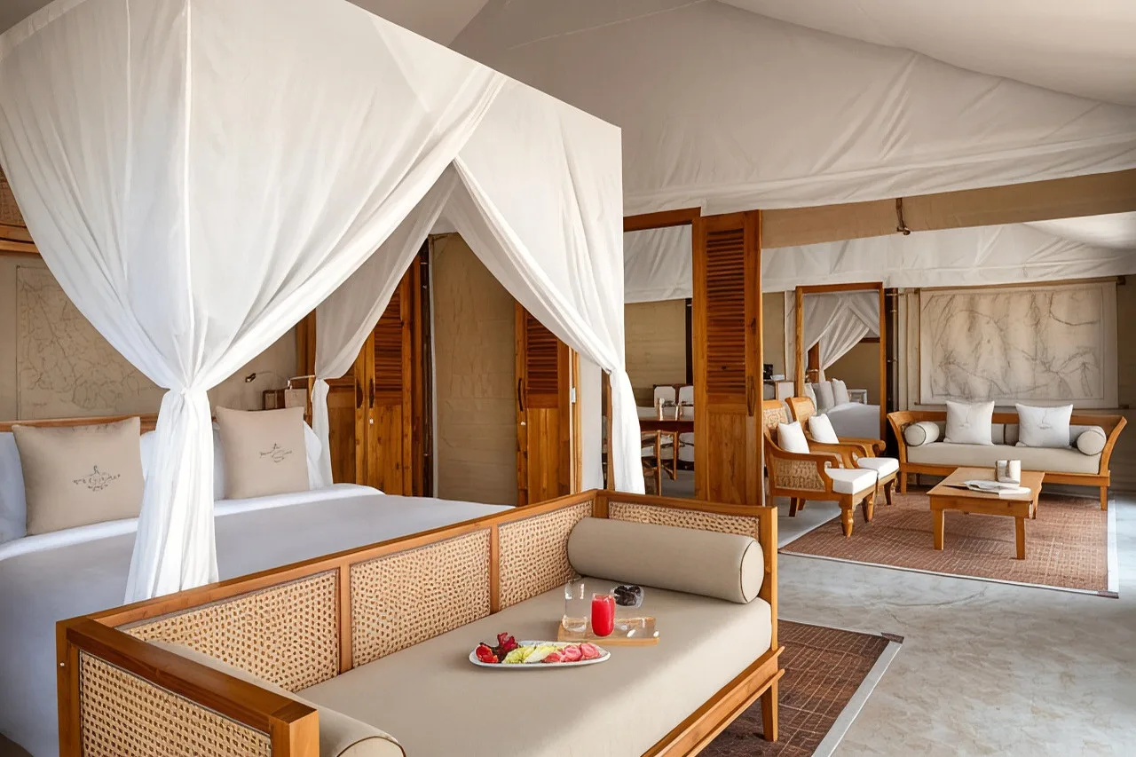 The Outpost Al Barari Camp — ภาพห้องพักและบรรยากาศ
