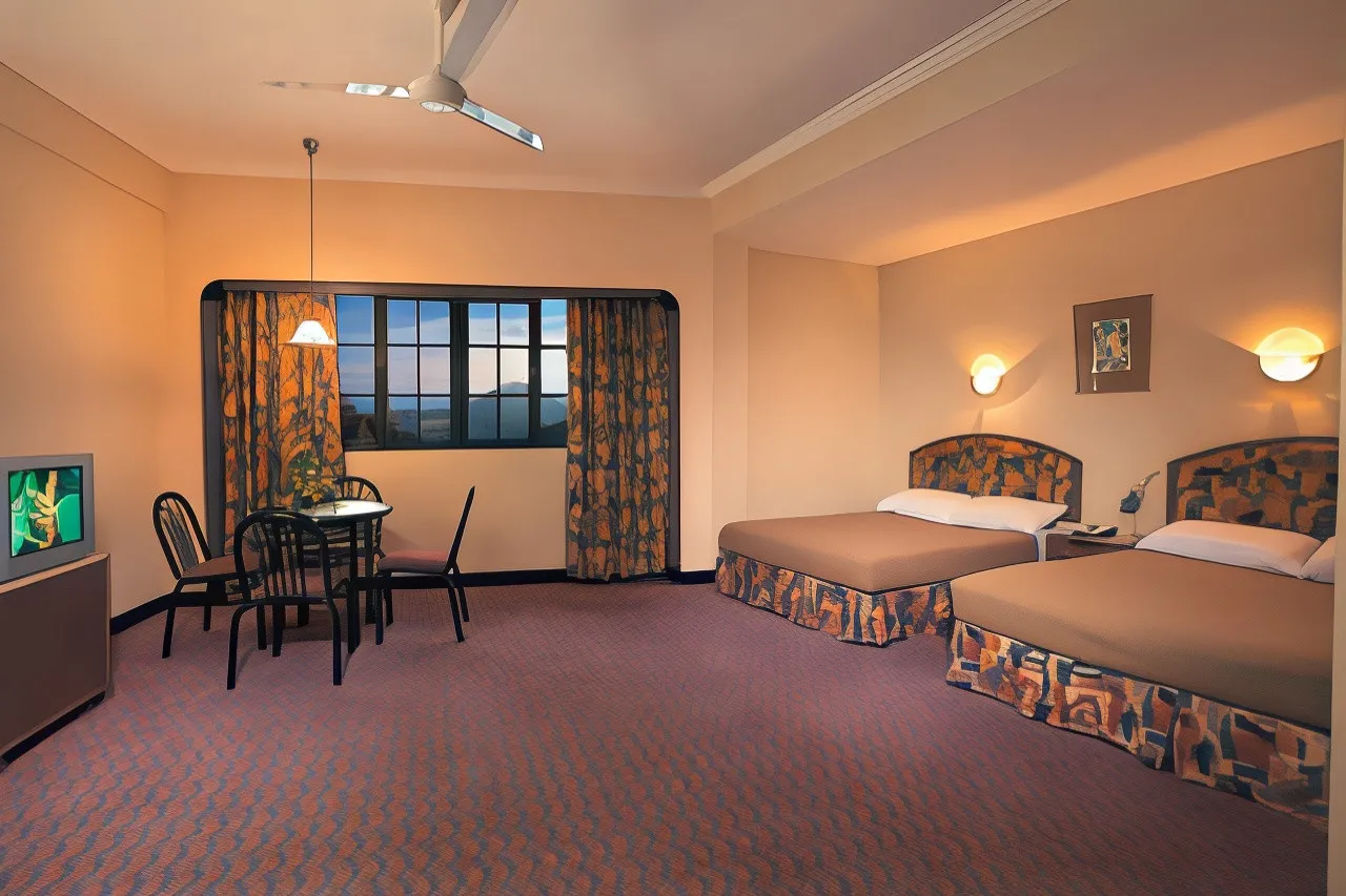 Theme Park Hotel — rooms and atmosphere