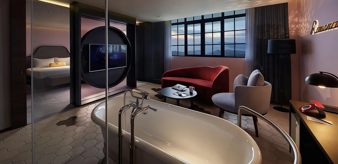 Theme Park Hotel — rooms and atmosphere