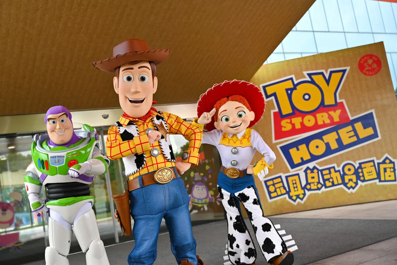 ห้องพักธีม Toy Story ที่ Toy Story Hotel Shanghai