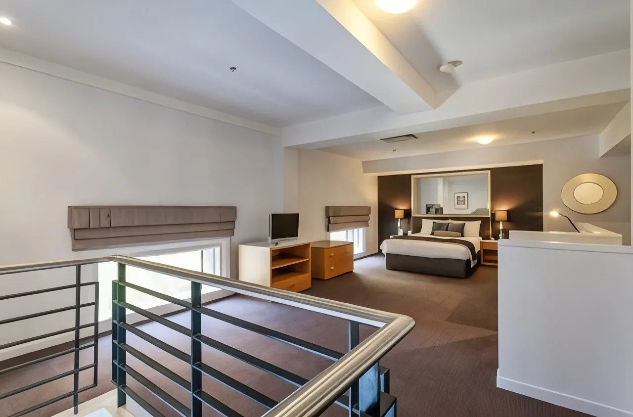 Treasury on Collins — rooms and atmosphere