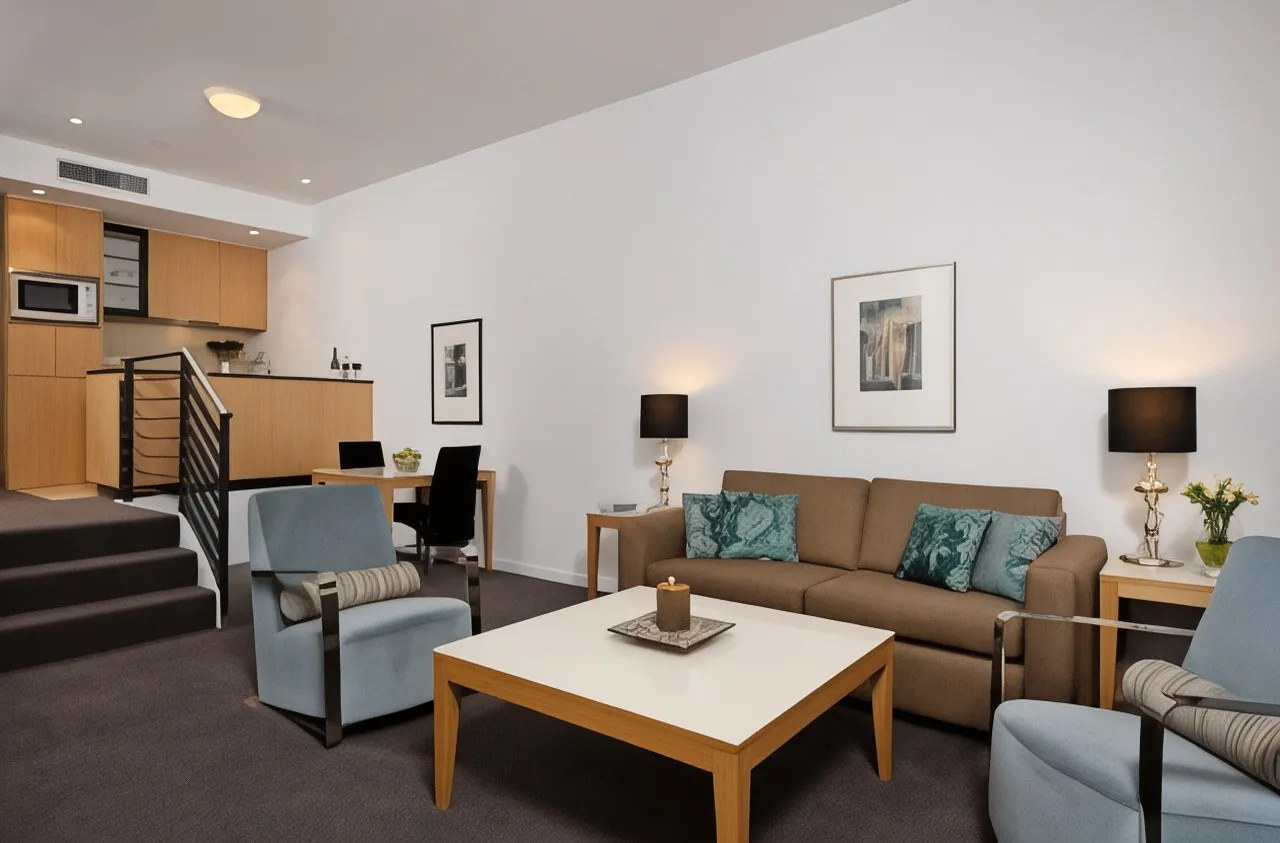 Treasury on Collins — rooms and atmosphere