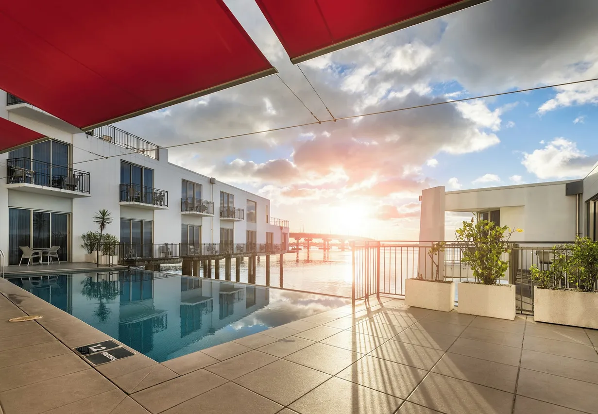 Trinity Wharf Tauranga — rooms and atmosphere