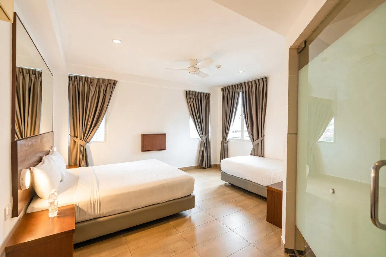 Tune Hotel Georgetown Penang — rooms and atmosphere