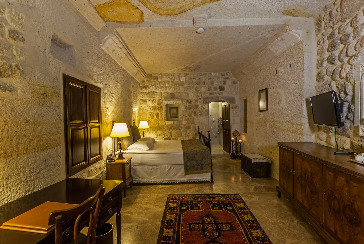 Yunak Evleri Cappadocia — rooms and atmosphere