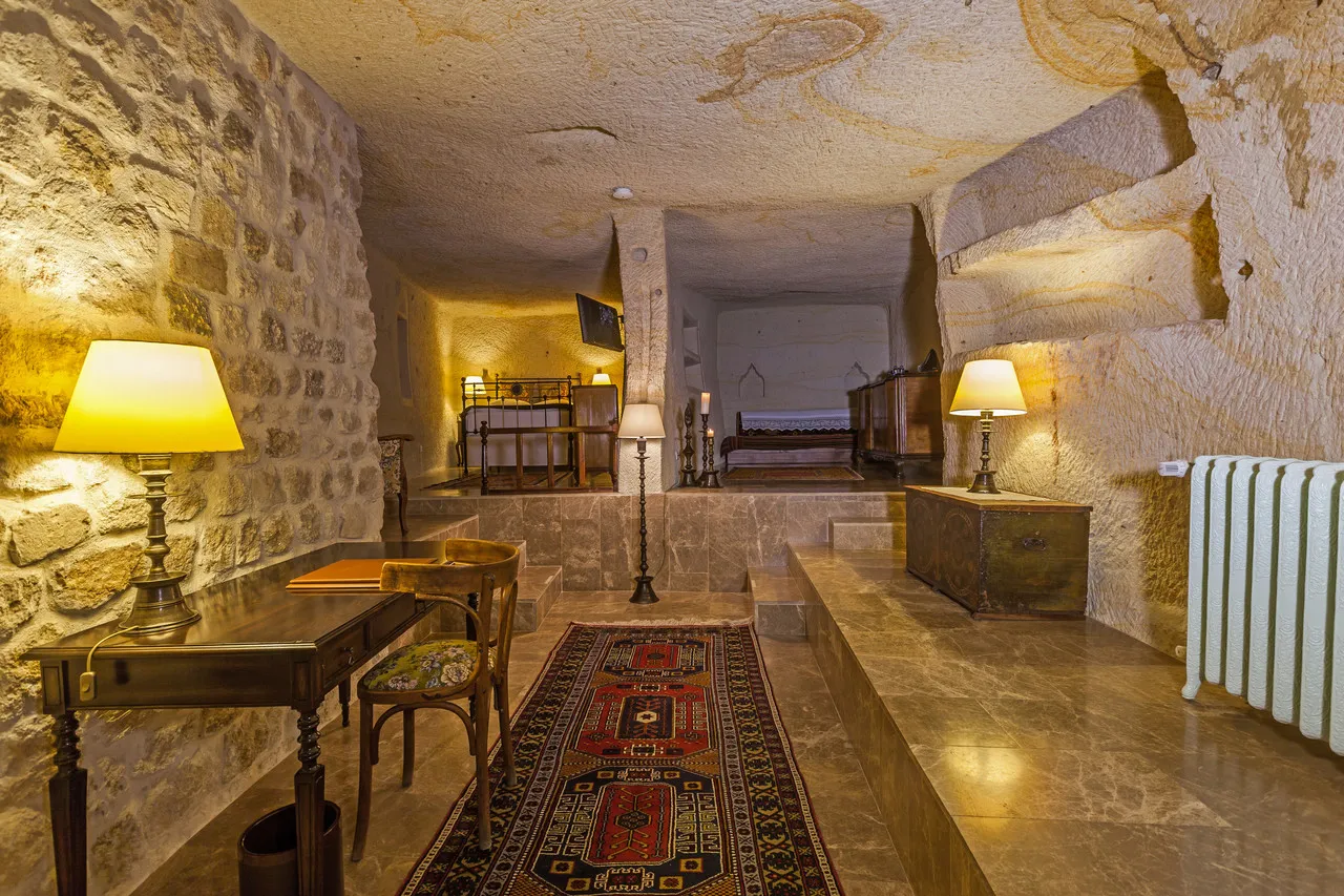 Yunak Evleri Cappadocia — rooms and atmosphere