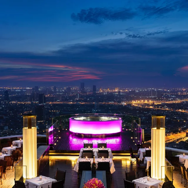 สกายบาร์ เลอบัว (Sky Bar at Lebua) – Hangovertini ในกรุงเทพฯ
