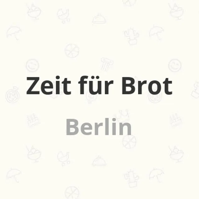 ไซท์ ฟือร์ โบรท (Zeit für Brot) – แอปเปิล-ซินนามอนโรล ในเบอร์ลิน