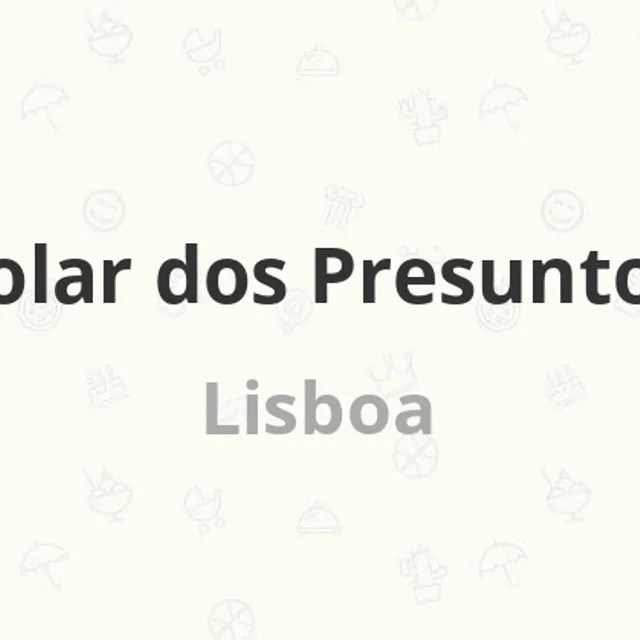 Solar dos Presuntos – presunto แฮมหมักแห้ง ในลิสบอน