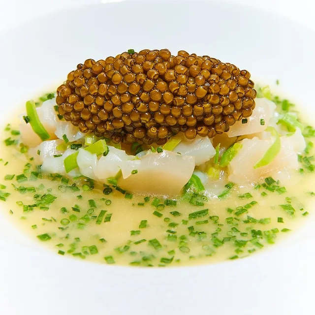 Le Bernardin – ทูน่าครีบเหลืองแล่บางกับฟัวกราส์ ในนิวยอร์ก